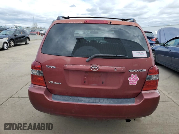 2005 Toyota Highlander z VIN JTEEP21A050118511, wystawiony jako Copart lot #48081645 z przebiegiem 204 087 mil mil oraz Czysty tytuł • Clean title. Historia ofert i sprzedaży dostępna na DreamBid. Obrazek 6.