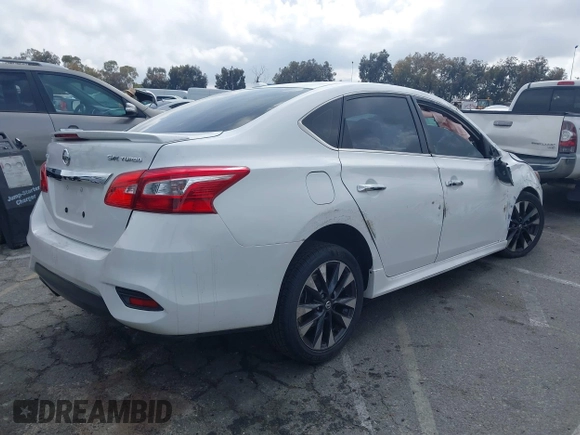2017 Nissan Sentra SR Turbo with VIN 3N1CB7AP1HY248063, listed as a IAAI auction lot 41923693 with 112,814 mi miles. Bid and sale history available at carsss.com. Image 4.