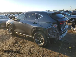 2023 Lexus NX with VIN 2T2GKCEZ5PC015106, listed as a Copart auction lot 44005985 with 21,168 mi miles and Salvage Title. Bid and sale history available at carsss.com. Image 2.