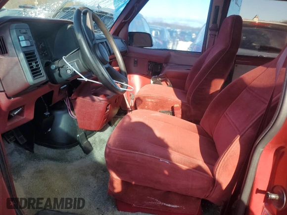 1992 GMC Safari z VIN 1GDEL19W2NB539396, wystawiony jako Copart lot #79221434 z przebiegiem 99 406 mil mil oraz Nie do naprawy • Non repairable. Historia ofert i sprzedaży dostępna na DreamBid. Obrazek 7.