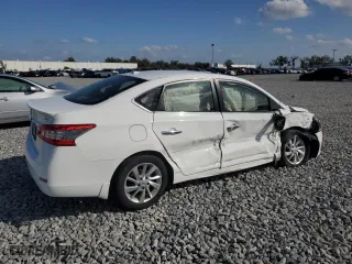 2015 Nissan Sentra S with VIN 3N1AB7AP6FY294637, listed as a Copart auction lot 47928965 with 102,128 mi miles and Salvage Title. Bid and sale history available at carsss.com. Image 3.