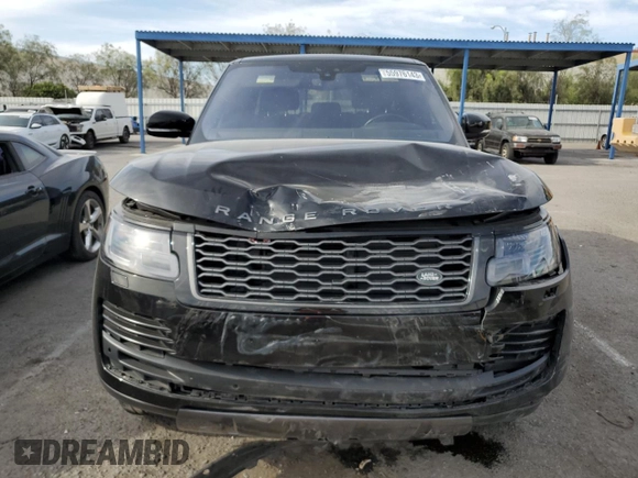 2020 Land Rover Range Rover with VIN SALGR2SU0LA572662, listed as a Copart auction lot 55976143 with 28,012 mi miles and . Bid and sale history available at DreamBid. Image 5.