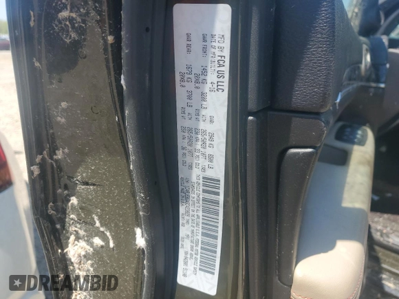 2016 Jeep Grand Cherokee Limited 75th Anniversary with VIN 1C4RJEBG4GC423829, listed as a Copart auction lot 53019705 with 197,353 mi miles and Salvage title. Bid and sale history available at DreamBid. Image 14.
