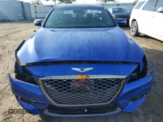 2020 Genesis G80 3.8L with VIN KMTFN4JE6LU328793, listed as a Copart auction lot 42921135 with 61,063 mi miles and Salvage Title. Bid and sale history available at DreamBid. Image 5.