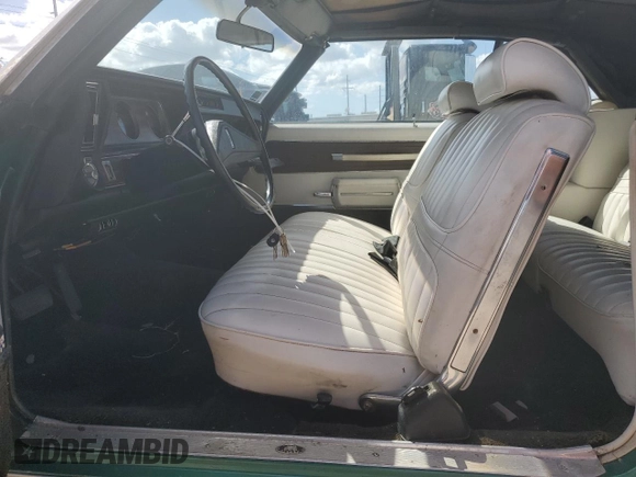 1972 Oldsmobile Cutlass with VIN 3J67K2M135052, listed as a Copart auction lot 75190394 with 78,577 mi miles and Non Repairable. Bid and sale history available at DreamBid. Image 7.