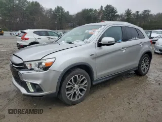 2018 Mitsubishi Outlander SE with VIN JA4AP3AW1JU017222, listed as a Copart auction lot 49777245 with 146,701 mi miles and Salvage title. Bid and sale history available at DreamBid. Image 1.