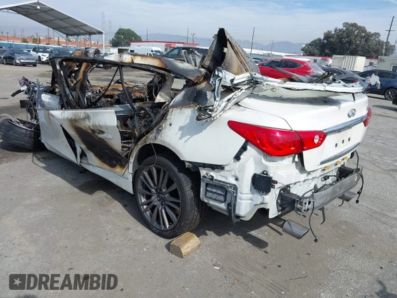 2017 Infiniti Q50 Red Sport 400 с VIN JN1FV7AP7HM850702, выставлен на аукционе IAAI как лот 41494271 с пробегом Не указан миль и . История ставок и продаж доступна на DreamBid. Изображение 3.