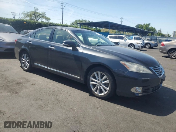 2011 Lexus ES with VIN JTHBK1EG5B2459710, listed as a Copart auction lot 54175585 with 106,680 mi miles and Salvage Title. Bid and sale history available at carsss.com. Image 4.