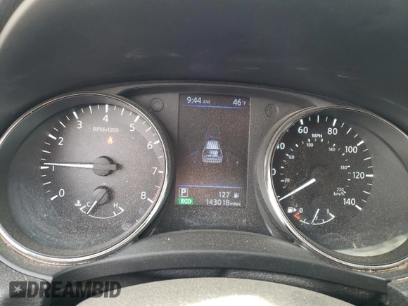 2019 Nissan Rogue SV with VIN 5N1AT2MT4KC801586, listed as a Copart auction lot 48771385 with 143,018 mi miles and Salvage Title. Bid and sale history available at carsss.com. Image 9.