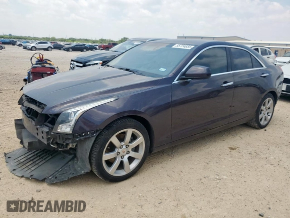 2014 Cadillac ATS Standard RWD z VIN 1G6AA5RA7E0124870, wystawiony jako Copart lot #55724655 z przebiegiem 114 694 mil mil oraz Szkoda całkowita • Salvage title. Historia ofert i sprzedaży dostępna na DreamBid. Obrazek 1.