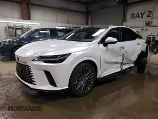 2023 Lexus RX with VIN 2T2BBMCA7PC019896, listed as a Copart auction lot 46833364 with 10,280 mi miles. Bid and sale history available at carsss.com. Image 1.