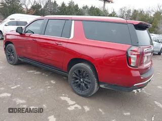 2021 Chevrolet Suburban Premier with VIN 1GNSKFKD7MR223814, listed as a IAAI auction lot 41491296 with 78,739 mi miles and . Bid and sale history available at DreamBid. Image 3.