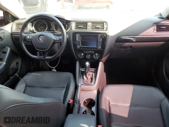 2016 Volkswagen Jetta Sedan 1.8T SEL with VIN 3VWL17AJ2GM203423, listed as a Copart auction lot 51016335 with 91,100 mi miles and Salvage Title. Bid and sale history available at carsss.com. Image 8.