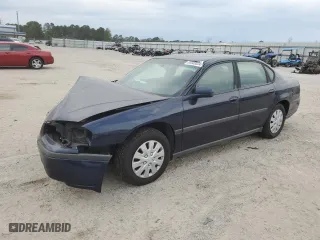 2002 Chevrolet Impala with VIN 2G1WF55E529224893, listed as a Copart auction lot 80500034 with 0 mi miles and Salvage Title. Bid and sale history available at carsss.com. Image 1.