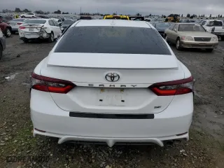 2023 Toyota Camry SE with VIN 4T1G11AKXPU120470, listed as a Copart auction lot 46127505 with 14,145 mi miles and Salvage Title. Bid and sale history available at carsss.com. Image 6.