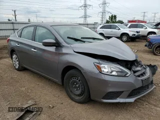 2019 Nissan Sentra S with VIN 3N1AB7AP6KY276925, listed as a Copart auction lot 62218334 with 28,716 mi miles and Salvage title. Bid and sale history available at DreamBid. Image 4.