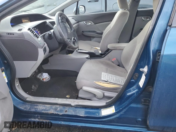 2012 Honda Civic z VIN 2HGFB2F4XCH015617, wystawiony jako Copart lot #49930735 z przebiegiem 255 864 mil mil oraz Szkoda całkowita • Salvage title. Historia ofert i sprzedaży dostępna na DreamBid. Obrazek 7.
