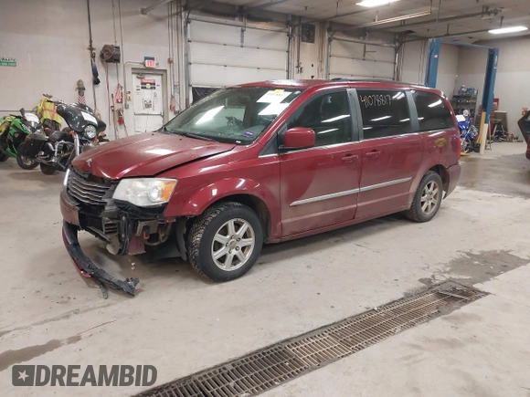 2012 Chrysler Town & Country Touring with VIN 2C4RC1BG1CR314023, listed as a IAAI auction lot 41078817 with Not Provided miles and . Bid and sale history available at DreamBid. Image 17.