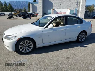 2011 BMW 3 Series 328i with VIN WBAPH5C55BF093378, listed as a Copart auction lot 50389725 with 99,387 mi miles and Salvage Title. Bid and sale history available at carsss.com. Image 1.