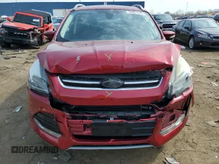 2015 Ford Escape Titanium with VIN 1FMCU9J93FUC90332, listed as a Copart auction lot 52861535 with 129,894 mi miles and Clean Title. Bid and sale history available at DreamBid. Image 5.