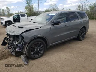 2021 Dodge Durango R/T z VIN 1C4SDJCTXMC520784, wystawiony jako Copart lot #56838135 z przebiegiem 74 601 mil mil oraz Szkoda całkowita • Salvage title. Historia ofert i sprzedaży dostępna na DreamBid. Obrazek 1.
