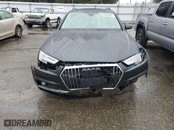 2017 Audi allroad A4 Premium Plus with VIN WA18NBF47HA113048, listed as a Copart auction lot 87935685 with 76,302 mi miles and Salvage Title. Bid and sale history available at DreamBid. Image 5.