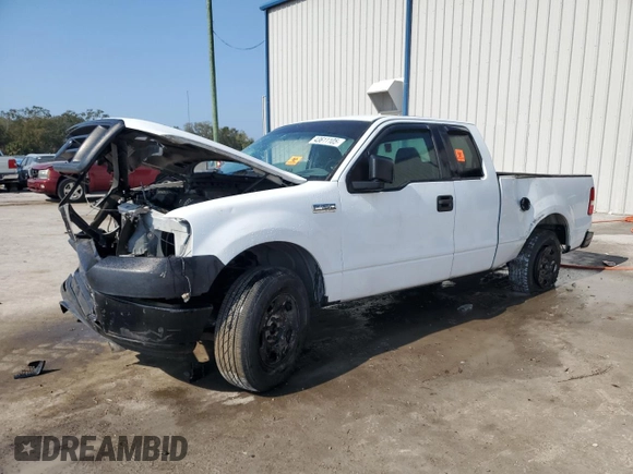 2007 Ford F-150 STX with VIN 1FTRX12W87NA09522, listed as a Copart auction lot 43611105 with Not provided miles and Salvage title. Bid and sale history available at DreamBid. Image 1.