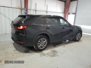 2025 Mazda CX-90 Preferred z VIN JM3KKBHD1S1203862, wystawiony jako Copart lot #51180285 z przebiegiem 8 332 mil mil oraz Czysty tytuł • Clean title. Historia ofert i sprzedaży dostępna na DreamBid. Obrazek 3.