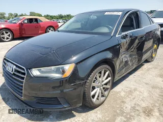 2015 Audi A3 1.8T Premium with VIN WAUACGFF9F1004046, listed as a Copart auction lot 53589172 with 97,696 mi miles. Bid and sale history available at carsss.com. Image 2.