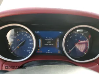 2018 Maserati Ghibli с VIN ZAM57XSA3J1296624, выставлен на аукционе Copart как лот 60810835 с пробегом 62 582 миль миль и Чистый • Clean title. История ставок и продаж доступна на DreamBid. Изображение 9.