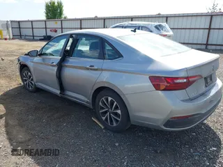 2024 Volkswagen Jetta S with VIN 3VW5M7BU4RM030919, listed as a IAAI auction lot 42552225 with 39,504 mi miles and . Bid and sale history available at DreamBid. Image 3.