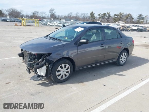 2009 Toyota Corolla with VIN 1NXBU40E89Z091214, listed as a IAAI auction lot 41701874 with 89,954 mi miles. Bid and sale history available at carsss.com. Image 2.