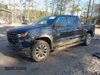 2022 Chevrolet Silverado 1500 Custom with VIN 1GCPDBEK3NZ640666, listed as a IAAI auction lot 41779220 with 31,047 mi miles. Bid and sale history available at carsss.com. Image 18.