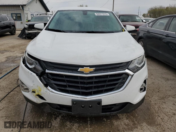 2018 Chevrolet Equinox LT with VIN 2GNAXJEV5J6249081, listed as a Copart auction lot 53311315 with 47,367 mi miles and Salvage Title. Bid and sale history available at carsss.com. Image 5.