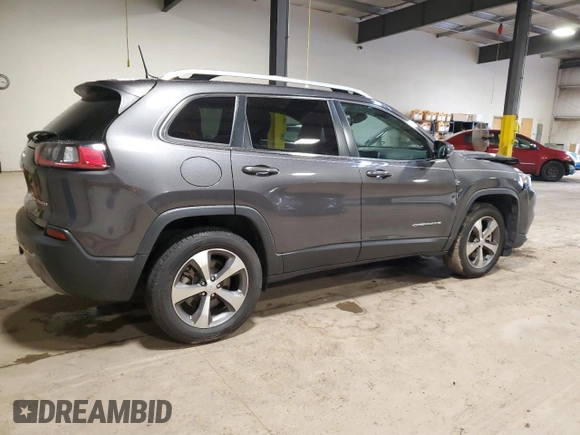 2021 Jeep Cherokee Limited z VIN 1C4PJMDXXMD135592, wystawiony jako Copart lot #58718975 z przebiegiem 53 037 mil mil oraz Szkoda całkowita • Salvage title. Historia ofert i sprzedaży dostępna na DreamBid. Obrazek 3.