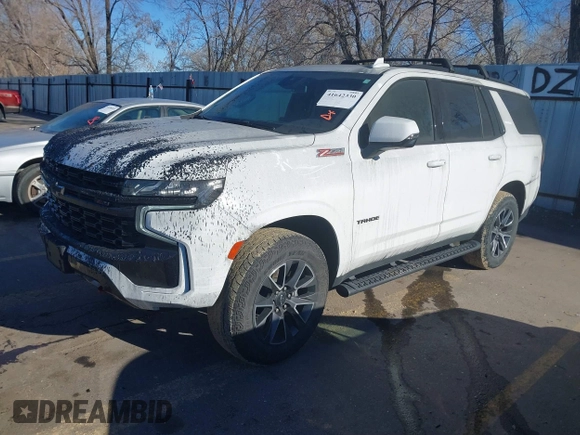 2024 Chevrolet Tahoe Z71 with VIN 1GNSKPKD9RR120410, listed as a IAAI auction lot 41642330 with 26,079 mi miles and . Bid and sale history available at DreamBid. Image 2.