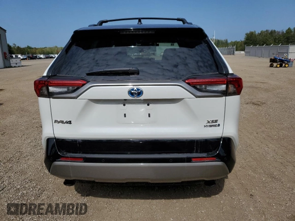2024 Toyota RAV4 Hybrid XSE with VIN 2T35WRFV9RW211704, listed as a Copart auction lot 72229344 with 0 mi miles and Salvage Title. Bid and sale history available at carsss.com. Image 6.