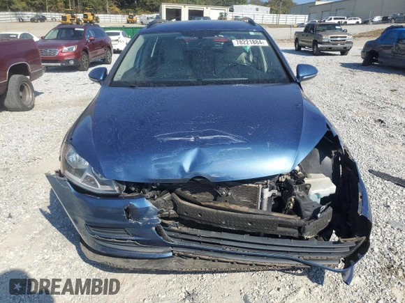 2015 Volkswagen Golf SportWagen TDI S with VIN 3VWCA7AU5FM518029, listed as a Copart auction lot 78221884 with 121,353 mi miles and Salvage Title. Bid and sale history available at carsss.com. Image 5.