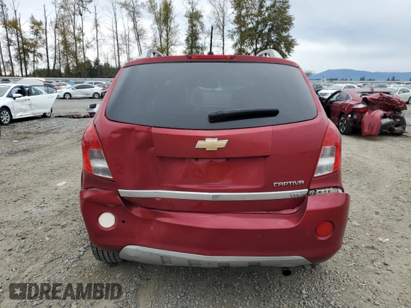 2014 Chevrolet Captiva Sport LTZ with VIN 3GNAL4EKXES679019, listed as a Copart auction lot 74091744 with 59,721 mi miles and Salvage Title. Bid and sale history available at DreamBid. Image 6.