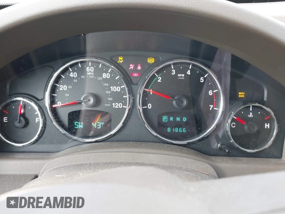 2012 Jeep Liberty Sport with VIN 1C4PJMAKXCW153053, listed as a IAAI auction lot 41728329 with 81,866 mi miles and . Bid and sale history available at DreamBid. Image 7.