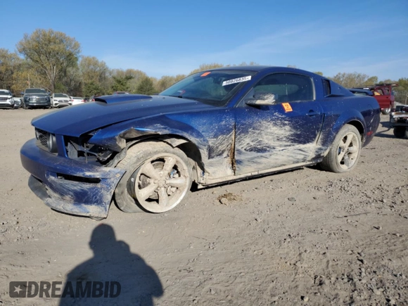 2008 Ford Mustang GT Deluxe with VIN 1ZVHT82H885175507, listed as a Copart auction lot 50826835 with 134,605 mi miles and Salvage Title. Bid and sale history available at carsss.com. Image 1.