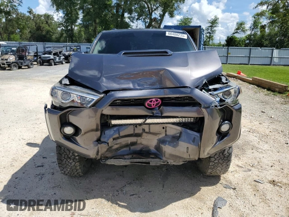 2016 Toyota 4Runner Limited with VIN JTEBU5JR7G5399389, listed as a Copart auction lot 60488235 with 105,376 mi miles and Salvage title. Bid and sale history available at DreamBid. Image 5.