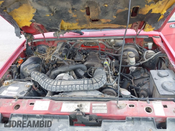 1992 Ford Ranger with VIN 1FTCR10UXNUA11941, listed as a IAAI auction lot 42168381 with 345,785 mi miles. Bid and sale history available at carsss.com. Image 10.