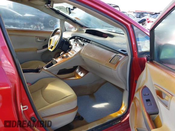 2011 Toyota Prius I with VIN JTDKN3DU5B0312584, listed as a IAAI auction lot 41777944 with 72,865 mi miles and . Bid and sale history available at DreamBid. Image 5.