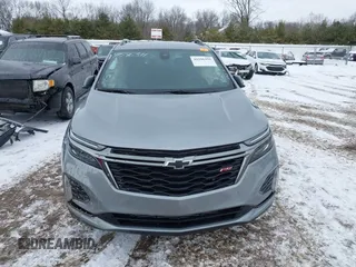 2023 Chevrolet Equinox RS with VIN 3GNAXMEG4PS132105, listed as a IAAI auction lot 41596391 with 36,893 mi miles. Bid and sale history available at carsss.com. Image 12.
