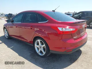 2013 Ford Focus Titanium with VIN 1FADP3J23DL334161, listed as a IAAI auction lot 41987758 with 117,665 mi miles and . Bid and sale history available at carsss.com. Image 3.