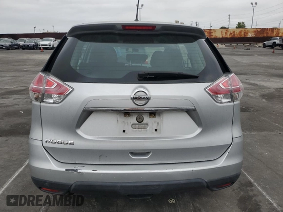 2016 Nissan Rogue SL with VIN 5N1AT2MT0GC796703, listed as a Copart auction lot 55176295 with 214,755 mi miles and Clean Title. Bid and sale history available at carsss.com. Image 6.