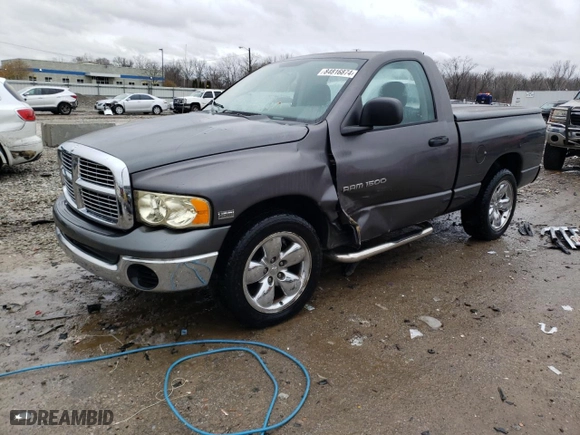 2003 Dodge Ram 1500 ST with VIN 1D7HA16D93J652961, listed as a Copart auction lot 84816874 with 164,450 mi miles and Non Repairable. Bid and sale history available at carsss.com. Image 1.
