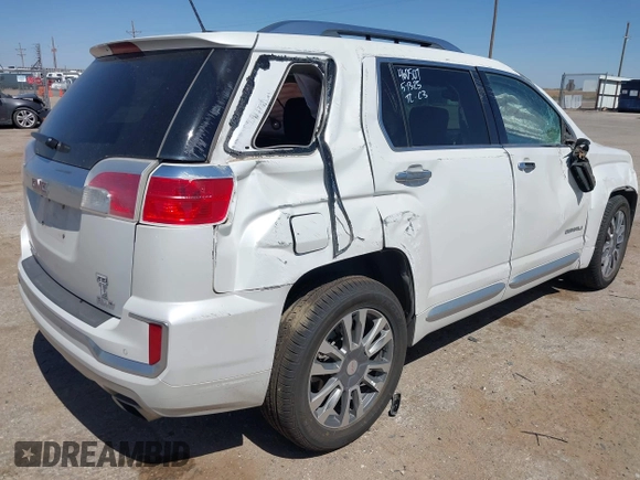 2017 GMC Terrain Denali with VIN 2GKFLVE30H6204273, listed as a IAAI auction lot 42302315 with 95,867 mi miles and . Bid and sale history available at DreamBid. Image 4.