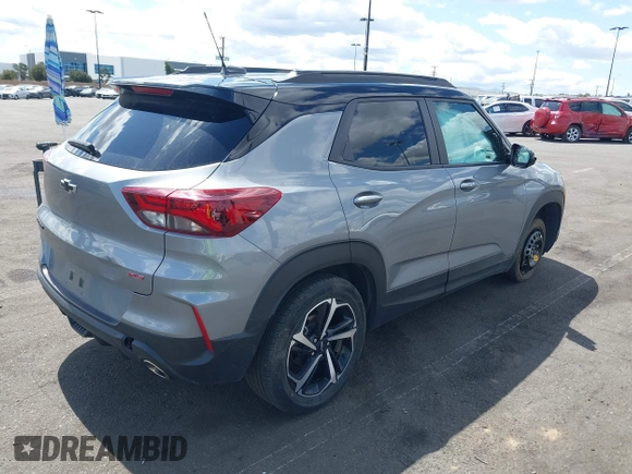 2023 Chevrolet TrailBlazer RS with VIN KL79MTSL4PB138320, listed as a IAAI auction lot 41920580 with 21,058 mi miles and . Bid and sale history available at DreamBid. Image 13.